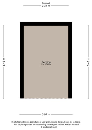 Floorplan - Dorpsdijk 14, 4156 AK Rumpt